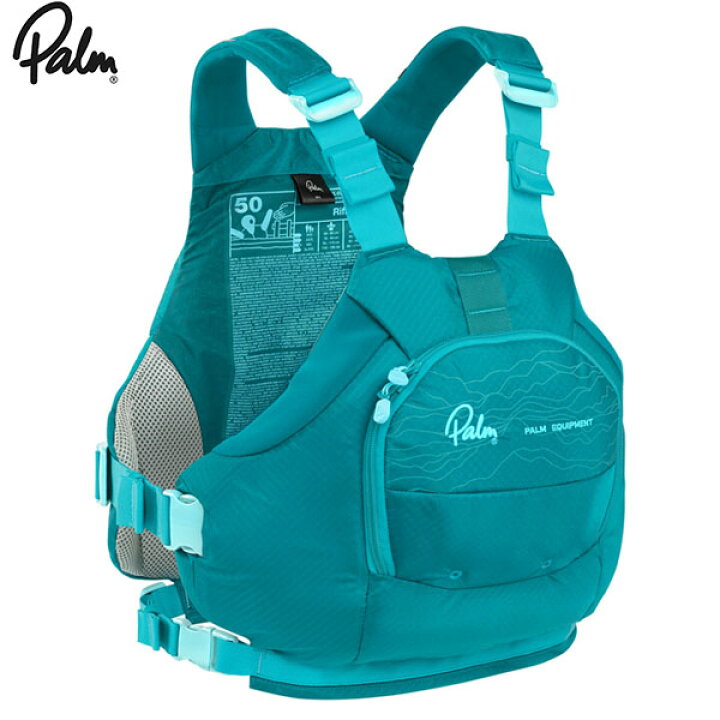 楽天市場】パーム Palm ライフジャケット PFD Riff リフ ティール 