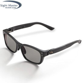 サイトマスター 偏光サングラス 釣り 偏光レンズ メガネ クラシコプラスマットブラック スーパーライトグレー(SWRレンズ) 6カーブ フィッシング アウトドア Sight Master SIG775133253201