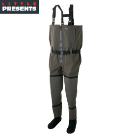 リトルプレゼンツ LITTLE PRESENTS W-52 N3 AQ ZIP ハイブリッドウエーダー オリーブグレイ N3 AQ ZIP HYBRID WADERS LTPW52OG