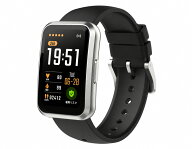 aiwa band JA3-SMB0001-G 暑熱リスク検出対応 スマートバンド AMOLED 有機EL 心拍 血中酸素 睡眠モニター…