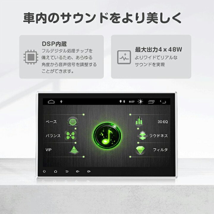 楽天市場】GA2190N EONON android搭載 ディスプレイオーディオ 10.1 