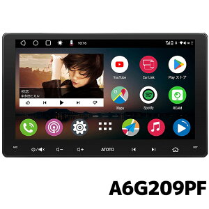 ATOTO Agg ԍڗp AhCh fBXvCI[fBI A6G209PF 9C` J[ir