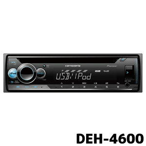 DEH-4600 �p�C�I�j�A �J�[�I�[�f�B�I �J���b�c�F���A 1DIN CD/USB/�`���[�i�[���C�����j�b�g