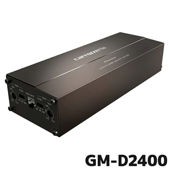 楽天市場】GM-D2400 パイオニア 100W×4・ブリッジャブルパワーアンプ 