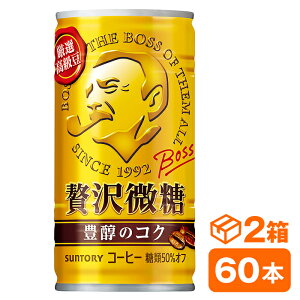 Tg[ {X ґ 185gʁ@30{×2P[X(60{ SUNTORY BOSS ʃR[q[) beverage \tghN 