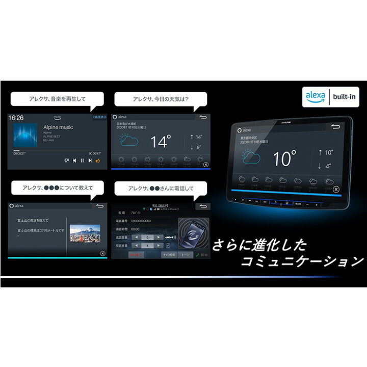 楽天市場】2026年モデル 最新地図データ XF11NX2S アルパイン カーナビ 