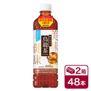 Tg[ G 600mlPET@24{×2P[X(48{ suntory @\\Hi E[ ybg{g)