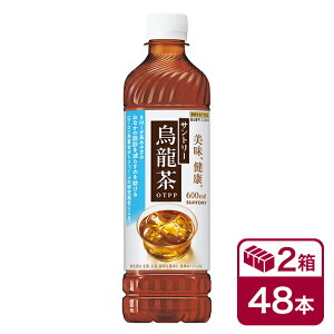 �T���g���[ �G���� 600mlPET�@24�{����×2�P�[�X(48�{ suntory �@�\���\���H�i �E�[������ �y�b�g�{�g��)