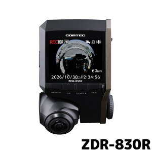 ZDR-830R �R���e�b�N �h���C�u���R�[�_�[ 360°�J���� GPS 32GB�t�� 3�N�ۏ�
