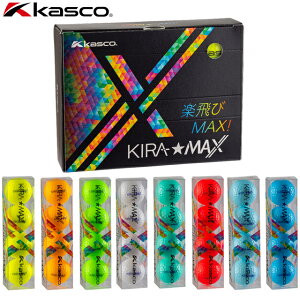 �y���������z�y2026�N���f���zKasco KIRA MAX �L���X�R �L�� �}�b�N�X �S���t�{�[�� 1�_�[�X (12��)