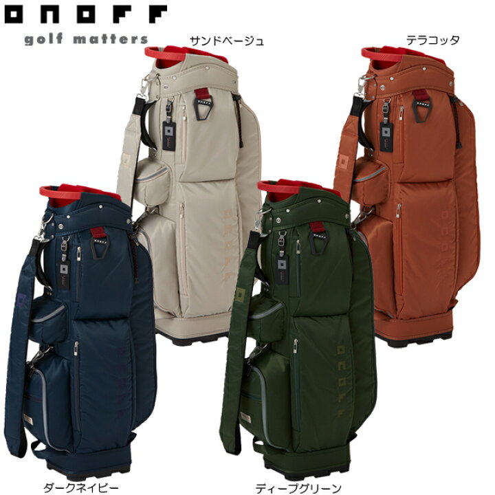 楽天市場】【送料無料】オノフ ONOFF キャディバック OB0424 : ギアムーブ