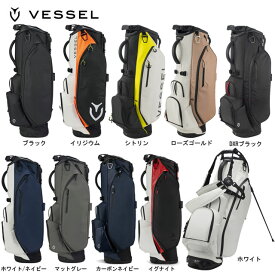 【送料無料】VESSEL ベゼル Player 3.0 Stand 8.5型 プレイヤー3.0 スタンド キャディバッグ ダブルストラップ 8530120