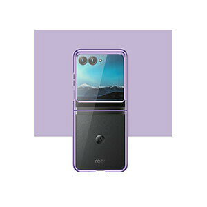 Motorola moto razr 50/50S �P�[�X �J�o�[ PC�f�� �v���X�`�b�N�� ���b�L�d�グ �X�}�z�ی�P�[�X CASE �ϏՌ� �y�� ���b�L ���� �Y��� �J���t�� �N�₩�� ���g���[�� ���[�U�[50S �n�[�h�J�o�[ �l�C 