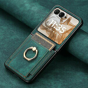 Motorola moto razr 60/60S razr 60 Ultra �P�[�X �ϏՌ� �J�o�[ PC&PU���U�[ �����O�t�� �X�^���h�@�\ �J�[�h���[ �w�ʃ��U�[�� CASE �w��h�~ �y�� �Y��� �J���t�� �N�₩�� ���g���[�� ���[�U�[60S �n�[