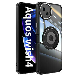 SHARP AQUOS wish5 �N���A �P�[�X �ϏՌ� �J�o�[ �ϏՌ��J�o�[ �^�t�Ŋ�� TPU&PC�f�� �����O�t�� 360�x��] �X�^���h�@�\�t�� �����h�~ �V���[�v �A�N�I�X wish5 �P�[�X �J�o�[ �Ռ��ɋ��� �w�ʃJ�o�[