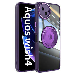 SHARP AQUOS wish5 �N���A �P�[�X �ϏՌ� �J�o�[ �ϏՌ��J�o�[ �^�t�Ŋ�� TPU&PC�f�� �����O�t�� 360�x��] �X�^���h�@�\�t�� �����h�~ �V���[�v �A�N�I�X wish5 �P�[�X �J�o�[ �Ռ��ɋ��� �w�ʃJ�o�[