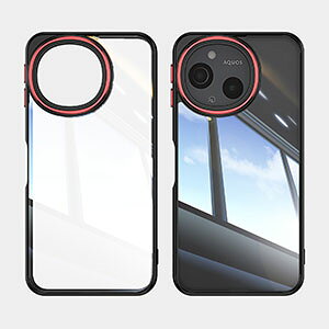 AQUOS sense9 �N���A �P�[�X SHG14/SH-53E �P�[�X �ϏՌ� �J�o�[ ���� �\�t�g�P�[�X �p �ی� �X�g���b�v�z�[���t�� SHARP �V���[�v �A�N�I�X �Z���X9 SHG14/SH-53E ���� �w�ʃJ�o�[ �l�C �������� �Z���X9 SH