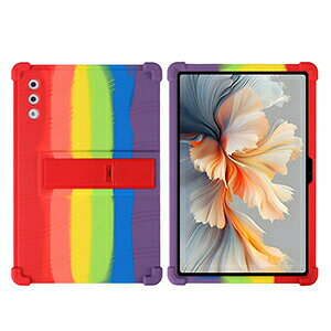 Lenovo Yoga Tab Plus �P�[�X �ϏՌ� �J�o�[ �V���R���f�� �\�t�g�J�o�[ �X�^���h�@�\ CASE �l�C �������� �y�� �ی�P�[�X 2025���f�� 12.7�^/�C���` ���m�{ ���K�^�u�v���X ZAEG0149JP �P�[�X �w�ʃJ�o�[