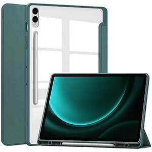 Galaxy Tab S10+ 12.4�C���` �P�[�X �蒠�^ �J�o�[ TPU+PU���U�[+�A�N���� ������� ����h�~ �X�^���h�@�\ S�y�����[ �N���A�o�b�N�P�[�X �l�C �������� �T���X�� �M�����N�V�[ �^�uS10+ 12.4�^ �蒠�^
