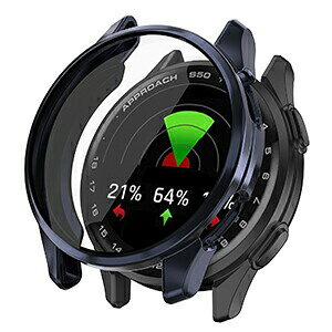 Garmin Approach S50 �P�[�X �N���A �t���ی� �t�B������� �E�F�A���u���[���E�X�}�[�g�E�H�b�` �t���J�o�[ �ی�P�[�X �N���A TPU�f�� �V���v���� ��̌^ �\�t�g�J�o�[ CASE �����Ռ� �֗� �y�� ��