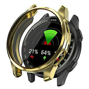 Garmin Approach S50 �P�[�X �N���A �t���ی� �t�B������� �E�F�A���u���[���E�X�}�[�g�E�H�b�` �t���J�o�[ �ی�P�[�X �N���A TPU�f�� �V���v���� ��̌^ �\�t�g�J�o�[ CASE �����Ռ� �֗� �y�� ��