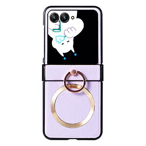 Motorola moto razr 60/60S/60D razr 60 Ultra �P�[�X �J�o�[ PC+PU���U�[ ���C�[�d �X�^���h�@�\ �����O�t�� CASE �ϏՌ� ������� �Y��� �J���t�� �N�₩�� ���g���[�� ���[�U�[60S ���C�J�o�[ �n�[�h�J�o