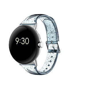 Pixel Watch 4 41mm/45mm �E�F�A���u���[���E�X�}�[�g�E�H�b�` ���� �o���h TPU�f�� �r���v�x���g �X�|�[�c �x���g �����p �x���g �ւ��x���g �ȒP���� �u�₩ �g�тɕ֗� �������� ������� �x���g 
