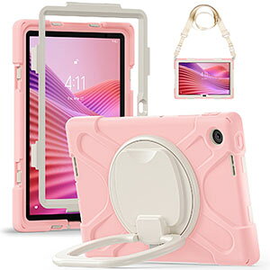 LAVIE Tab Lite TL103/KAL PC-TL103KAL �P�[�X 10.1�^/�C���` �P�[�X �ϏՌ� �J�o�[ PC�f�� �X�^���h�@�\ 360�x��] ���|�� �V�����_�[ �X�g���b�v�t�� ��񂰂��΂� �w�ʃJ�o�[ �Ռ��z�� �����h�~ �ی�P