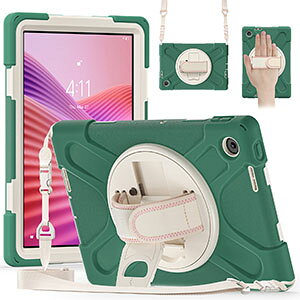 LAVIE Tab Lite TL103/KAL PC-TL103KAL �P�[�X 10.1�^/�C���` �P�[�X �ϏՌ� �J�o�[ PC�f�� �X�^���h�@�\ 360�x��] ���|�� �V�����_�[ �X�g���b�v�t�� �Ў葀�� ����� �w�ʃJ�o�[ �Ռ��z�� �����h�~ �ی�