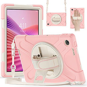 LAVIE Tab Lite TL103/KAL PC-TL103KAL �P�[�X 10.1�^/�C���` �P�[�X �ϏՌ� �J�o�[ PC�f�� �X�^���h�@�\ 360�x��] ���|�� �V�����_�[ �X�g���b�v�t�� �Ў葀�� ����� �w�ʃJ�o�[ �Ռ��z�� �����h�~ �ی�