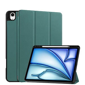 iPad Air 13�C���` �P�[�X 2026�t���f�� �A�C�p�b�h �G�A�[ 13�^ (M4�`�b�v) �ϏՌ� �J�o�[ TPU+PU���U�[ �蒠�^ �J�o�[ �l�C �������� �X�^���h�@�\ �I�[�g�X���[�v Pencil Pro���[ iPad Air (M4�`�b�v) 13�^
