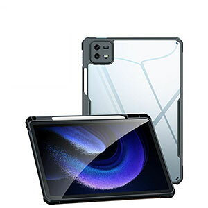 Xiaomi Pad 8 / Pad 8 Pro 11.2�^(�C���`) �P�[�X �ϏՌ� �J�o�[ ���^ �N���A TPU&PC�f�� Pencil���[�@�\ �y���V�����[ �Ռ��z�� ���� �\�t�g�P�[�X ���p �l�C �������� ������� �y�� �ی�P�[�X �V���I�~
