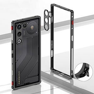 Nubia RedMagic 11 Air �P�[�X �J�o�[ ���� �S�ʕی� �A���~�o���p�[ �A���~�j�E���o���p�[ ���������� CASE �����₷�� �ϏՌ��J�o�[ ���� �y�� �����₷�� �ȒP���� �ȒP���� �����₷�� REDMAGIC 11 A