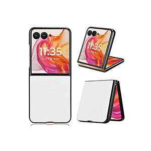 Motorola moto razr 70/70S razr 70 Ultra�P�[�X �ϏՌ� �J�o�[ PC&PU���U�[ �X�g���b�v�z�[���t�� �w�ʃ��U�[�� CASE �w��h�~ �y�� �������� ������� �Y��� �J���t�� �N�₩�� ���g���[�� ���[�U�[70S �n