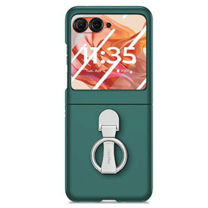 Motorola moto razr 70/70S/70d/ razr 70 Ultra�P�[�X �J�o�[ PC+�����K���X �X�^���h�@�\ �����O�t�� CASE ������ �Y��� �J���t�� �N�₩�� ���g���[�� ���[�U�[70S ���b�L �n�[�h�J�o�[ �l�C �w�ʃJ�o�[ �t