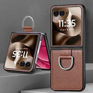 Motorola moto razr 70/70S /70d /70 Ultra�P�[�X �ϏՌ� �J�o�[ �����O�t�� PC&PU���U�[ �X�g���b�v�z�[���t�� �w�ʃ��U�[�� CASE �w��h�~ �y�� �������� ������� �Y��� �J���t�� �N�₩�� ���g���[�� 