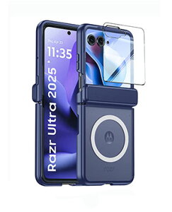 Motorola moto razr 70/70S/70D razr 70 Ultra�P�[�X �J�o�[ PC+�����K���X CASE �ϏՌ� �y�� �������� ������� �Y��� �J���t�� �N�₩�� ���C�[�d �[�d�Ή� ���g���[�� ���[�U�[70S ���b�L �n�[�h�J�o�[ �l