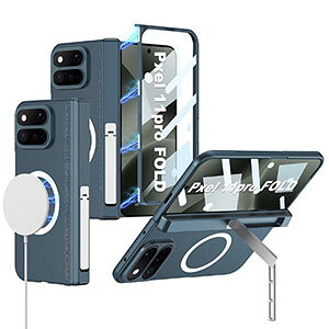 Google Pixel 11 Pro Fold �P�[�X �J�o�[ ���C�[�d �[�d�Ή� PC&�����K���X �X�^���h�@�\ �X�}�z�ی�P�[�X �ϏՌ��J�o�[ �w��h�~ �O�[�O�� �s�N�Z�� Pixel 11 Pro Fold �P�[�X �������� ������� CASE �w