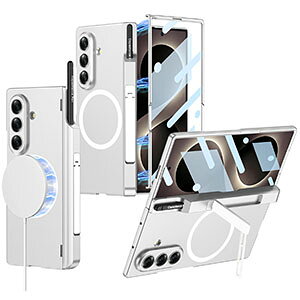 Galaxy Z Fold8 Ultra �P�[�X �ϏՌ� �J�o�[ �ی�P�[�X �M�����N�V�[ Z �t�H�[���h8 �E���g�� �P�[�X �X�^���h�@�\ PC&�����K���X �O�ʋ����K���X �w�ʃJ�o�[ ���C�[�d �[�d�Ή� �����h�~ �X�}�z��