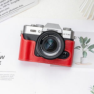 FUJIFILM �x�m XT20/XT30/XT30 III �P�[�X �J�o�[ PU���U�[�n�[�t�P�[�X �n�[�t�J�o�[ �J�����P�[�X �l�C �������� ������� XT20�P�[�X XT30 �P�[�X XT30 III�P�[�X �ی�P�[�X �J�����ی� �Ռ��z�� �I��