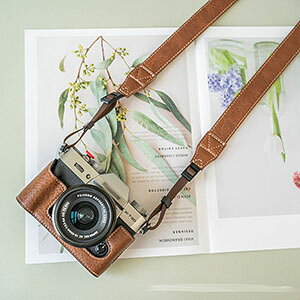 FUJIFILM �x�m XT20/XT30/XT30 III �P�[�X �J�o�[ PU���U�[�n�[�t�P�[�X �n�[�t�J�o�[ �J�����P�[�X �l�C �������� ������� XT20�P�[�X XT30 �P�[�X XT30 III�P�[�X �X�g���b�v�t�� �l�b�N�X�g���b�v �V��