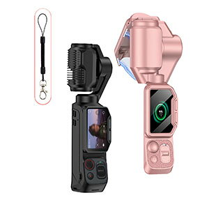Insta360 Luna Ultra �P�[�X �J�o�[ �C���X�^360 Luna Ultra �ی�P�[�X �ϏՌ��J�o�[ PC�f�ސ� �t���ی�J�o�[�t�� �|�[�^�u�� �����h�~ �������� ������� �֗����̍��� �\�t�g�J�o�[