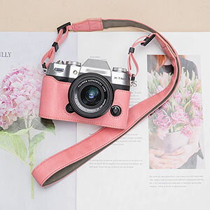FUJIFILM �x�mXT50 �P�[�X �J�o�[ PU���U�[�n�[�t�P�[�X �n�[�t�J�o�[ �J�����P�[�X �l�C �������� ������� XT50 �P�[�X �X�g���b�v�t�� �l�b�N�X�g���b�v �V�����_�[ ���|�� �ی�P�[�X �J����