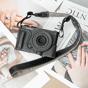 Panasonic LUMIX DC-S9�P�[�X �J�o�[ PU���U�[�n�[�t�P�[�X �n�[�t�J�o�[ �J�����P�[�X �l�C �������� ������� LUMIX S9 �P�[�X �ی�P�[�X �X�g���b�v�t�� �l�b�N�X�g���b�v �V�����_�[ ���|�� �J��
