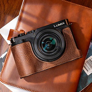 Panasonic LUMIX DC-L10 �P�[�X �J�o�[ PU���U�[�n�[�t�P�[�X �n�[�t�J�o�[ �J�����P�[�X �l�C �������� ������� LUMIX L10 �P�[�X �ی�P�[�X �J�����ی� �Ռ��z�� �I�����p�X �J�o�[