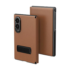 Galaxy Z Fold8 �P�[�X�ϏՌ� �X�^���h�@�\ �M�����N�V�[ Z �t�H�[���h8 �J�o�[ PC&PU�f�� �܂肽���݌^ �X�}�z�P�[�X �w��h�~ ���� �����h�~ �����₷�� ���^ �y�� �Ռ��z���l�C ��������