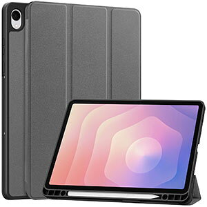 �y �y�����[ �� �I�[�g�X���[�v �z Galaxy Tab S12+ �P�[�X �蒠�^ 12.4�C���` Galaxy Tab S12 Plus �J�o�[ �M�����N�V�[ �^�uS12 �v���X TPU PU���U�[ �ϏՌ� �l�p�ی� 3�܂� �X�^���h�@�\ ���^ �y�� ���h