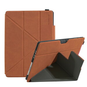 Surface Pro 13 �P�[�X �蒠�^ 2026 13�^ �J�o�[ TPU PU���U�[ �y���z���_�[ ���p�x�X�^���h �O�܂� �X�^���h�@�\ �J�[�h���[ ��ʕی� �l�p�ی� ���h�~ �K�[�h �Ռ��z�� ���^ ������� �^�u���b�g