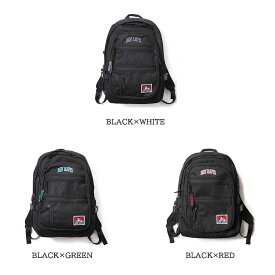 BEN DAVIS NEW MESH XL-PACK CL BDW-8301CL ベン デイビス リュック 32L B4 PCスリーブ 大容量 スクバ セキュリティポケット メッシュ ロゴテープ オーガナイザー 通学 スクール 背面パッド スクール 送料無料