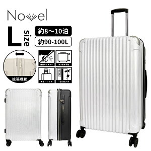 �ySALE 50%OFF�z Novel �m�[�x�� 99918 ���ʁ��G���{�X�t�@�X�i�[�L�����[ L�T�C�Y 90-100L �g���@�\ 8�փL���X�^�[ �J�[�{���� TSA���b�N �y��